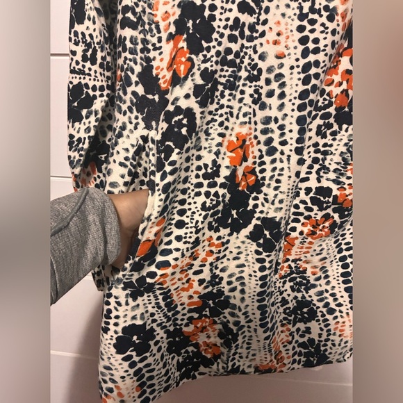 Garnet Hill Sweaters Garnet Hill Organic Cotton Pocket Detail Sweater Tunic M - Picture 6 of 9